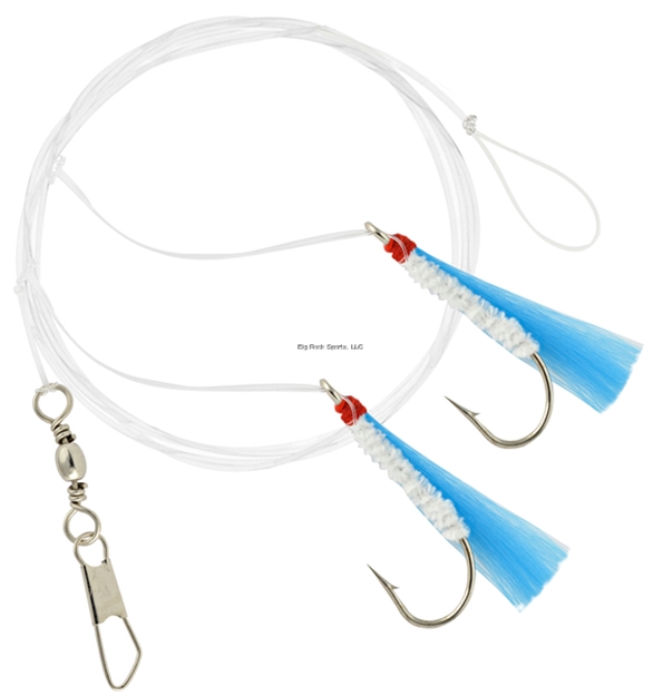 Picture of Hurricane Shrimp Fly Rig Blue/White