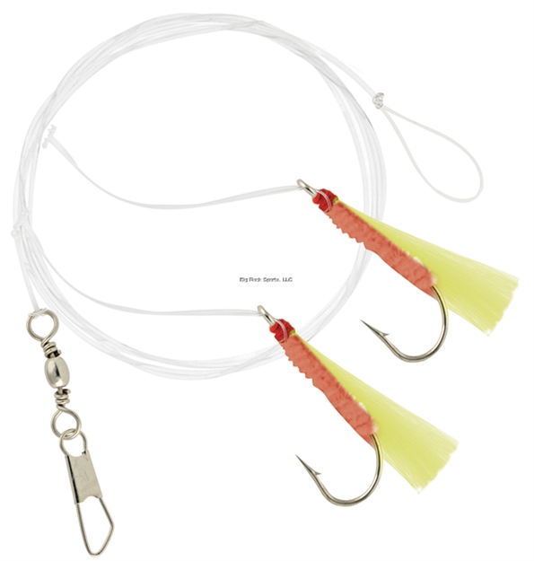 Picture of Hurricane Shrimp Fly Rig Red/Yellow