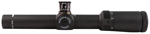 Picture of  Huskemaw Optics 1016Ho Tactical Hunter Black 1-6X24mm 30Mm Tube, Illuminated Huntsmart Reticle