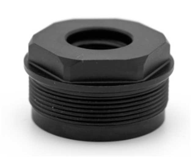Picture of Huxwrx 1914 Direct Thread Adapter  Fits 1/2"X28 Steel Black Nitride 1984 706433763344