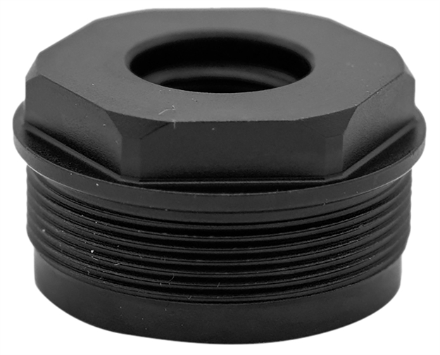 Picture of Huxwrx 1984 Direct Thread Adapter  Fits 5/8"X24 Steel Black Nitride 1985 706433763351