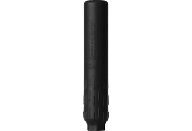 Picture of Huxwrx Flow 22 TI Suppressor Flow-Through 3D Titanium Blk 2971 706433764297