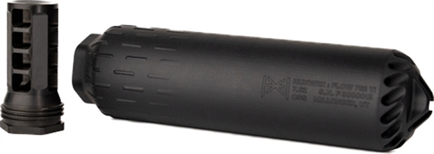 Picture of Huxwrx Flow 762 TI Kit Suppressor W/ Muzzle Brake Blk 2748 706433763870