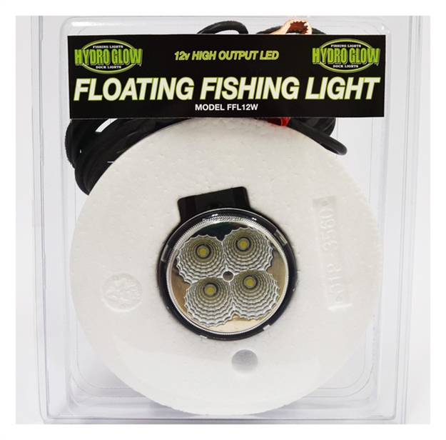 Picture of Hydro Glow 12W Floating Fishing Light, Led, 20' Cord, White Light FFL12W 814347001121