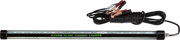 Picture of Hydro Glow 2', 20W, 12V Led Fishing Light, 24" Long, Green, 20' Cord, 2000 Lumen