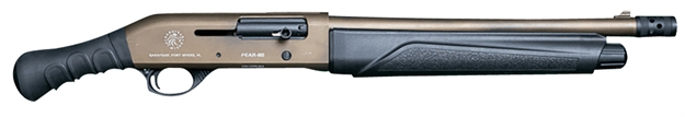 Picture of Hyperion Munitions Fear118bb Fear-118  12 Gauge Semi-Auto 4+1 14.50", Battel Bronze Barrel/Rec, Black Synthetic Furniture, Birdshead Grip GEAR118BB