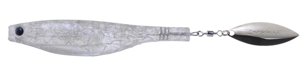 Picture of Hyperlastsics Dartspin 5.5In See-Through Clear- Silver