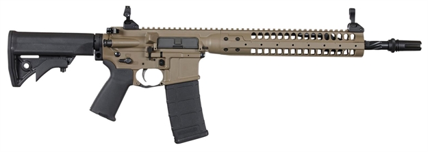 Picture of  Lwrc Icr5pbc14psp Individual Carbine Spr 5.56X45mm Nato 14.70" 30+1 Patriot Brown, Black Adjustable Stock, Magpul Moe+ Grip 855148002603