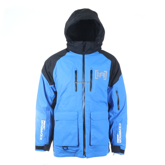 Picture of Ice Armor IA Rise Float Parka - Med (Blue/Black)