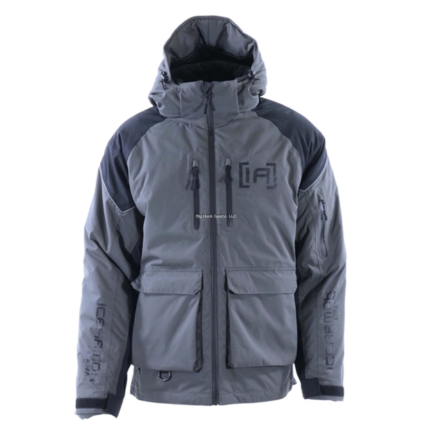 Picture of Ice Armor IA Rise Float Parka - Med (Charcoal/Black)