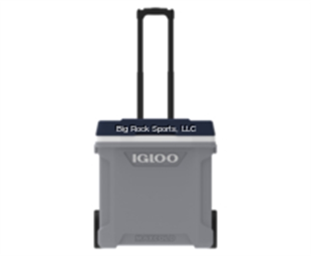 Picture of Igloo 60 Qt. Latitude Maxcold Roller Gray