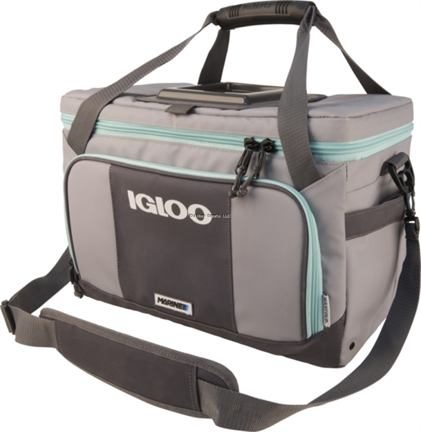 Picture of Igloo Marine Ultra Coast Cooler 36, 36 Cans, Grey/Seafoam