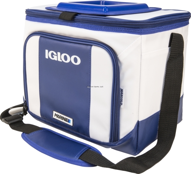 Picture of Igloo Marine Ultra Hard Liner Cooler (Hlc)24, 24 Cans, White/Navy