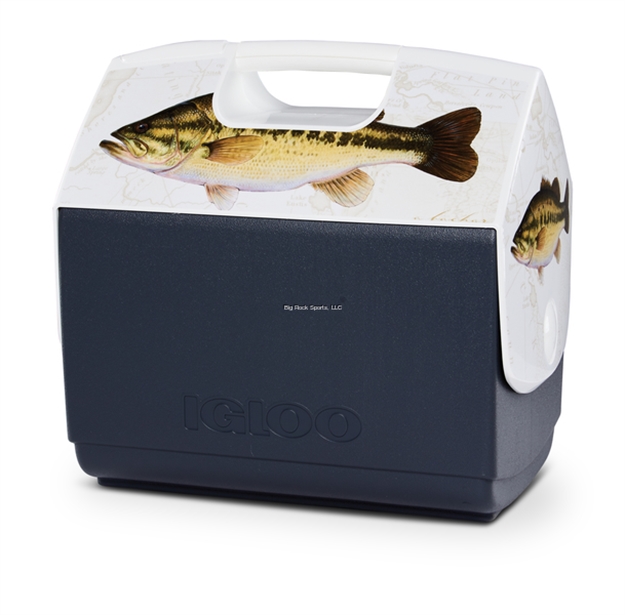 Picture of Igloo PM Elite Large Mouth Bass, Carbonite/White/Large Mouth Bass