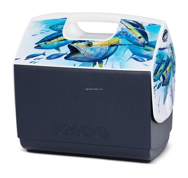 Picture of Igloo PM Elite Yellow Fin Foamer, Carbonite/White/Yellow Fin Foamer