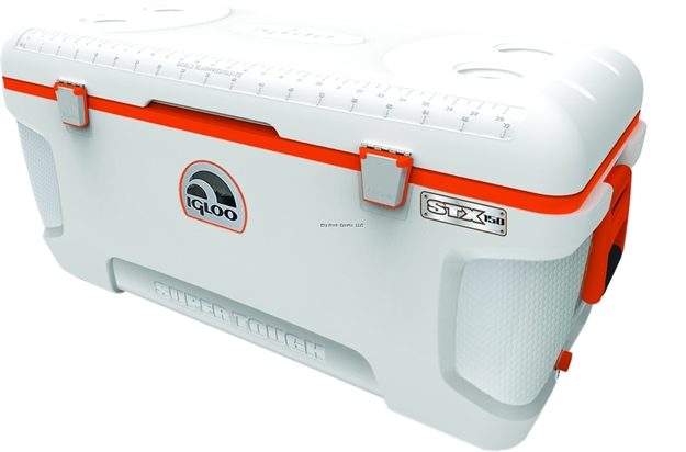 Picture of Igloo Super Tough Stx-150 Cooler, 150 Qt, White, Stainless Latch And Hinges, Ultratherm Insulation
