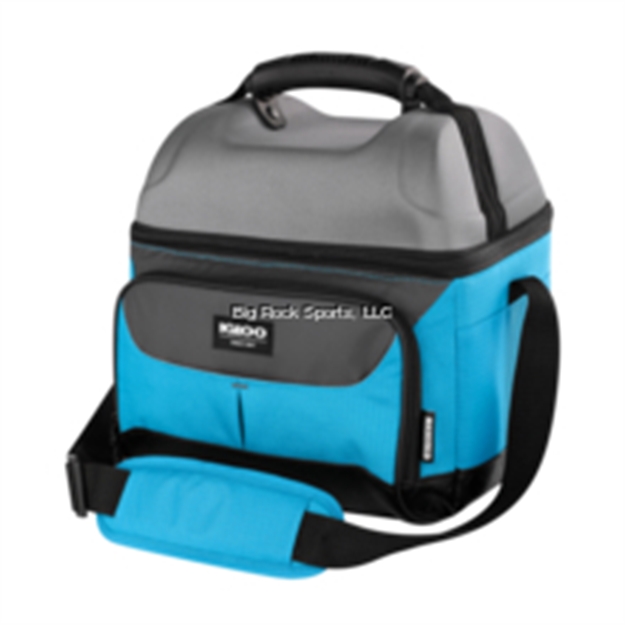 Picture of Igloo Trek 22 Qt. Softside Playmate Hardtop Gripper PM Gripper Blue/Gray