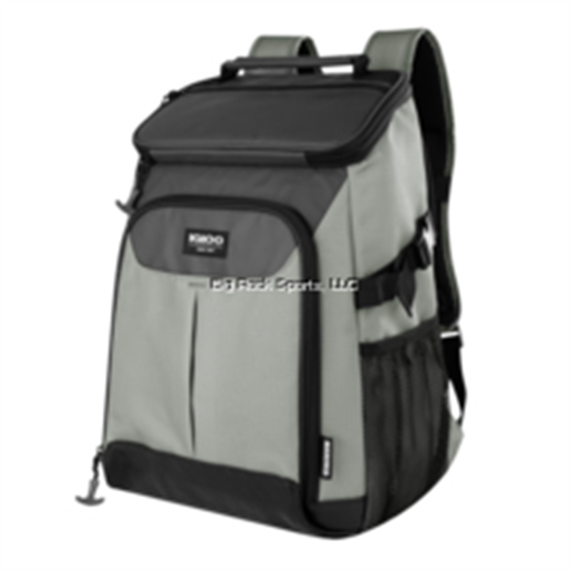 Picture of Igloo Trek 28 Qt. Softside Backpack Olive/Gray