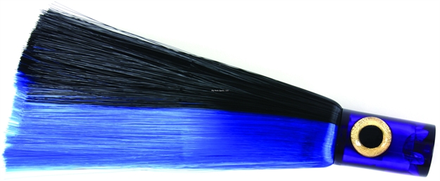 Picture of Iland Express Jet Head Trolling Lure, 10 1/2", 3 Oz, 3-D Eyes, Blue Head/Black & Blue Skirt, 8 - 10 Kts