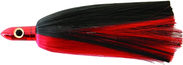 Picture of Iland Ilander Trolling Lure, 8 1/4", 2 1/2 Oz, 3-D Eyes, Red Head/Red & Black Skirt, 6 - 8 1/2 Kts