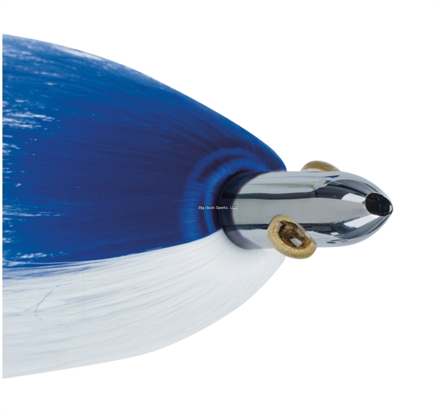 Picture of Iland JR Ilander Dredge Head Trolling Lure, 6 3/4", 1/2 Oz.,  Chrome Head Trolling Lure, Blue/White