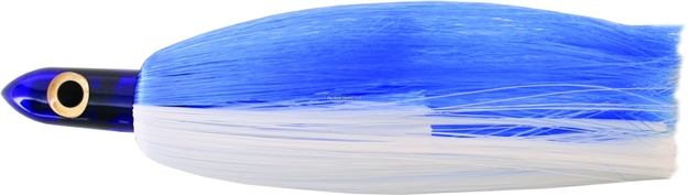Picture of Iland Jr. Ilander Trolling Lure, 6 3/4", 1 3/4 Oz, 3-D Eyes, Blue Head/Blue & White Skirt