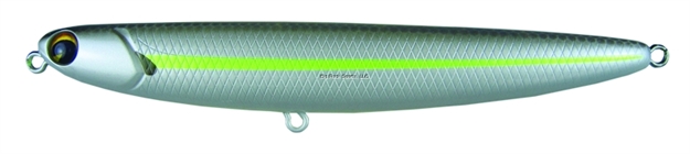 Picture of Ima Skimmer Topwater Stickbait, 4 1/2", 3/8 Oz, Chartreuse Shad, Floating