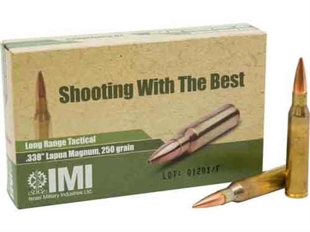 Picture of Imi Ammo .338 Lapua Magnum 250Gr. Sierra Matchking 20-Pk