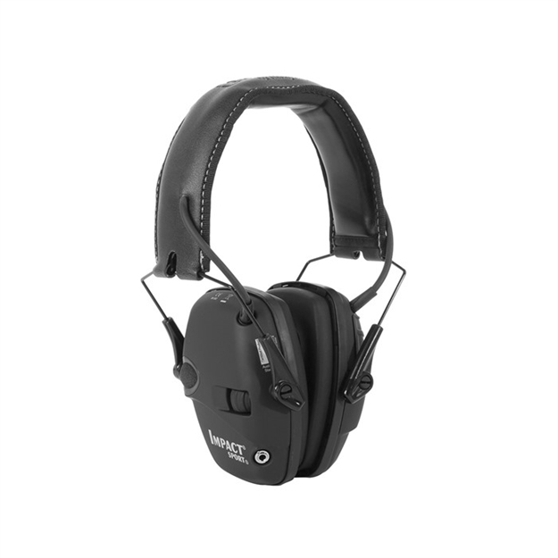 Picture of Howard Leight Impact Sport Black Electronic Earmuff, 22 Nrr, 4-Hour Auto Shutoff, Water Resistant R-02524 033552025245