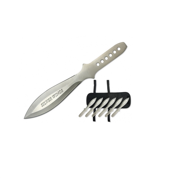 Picture of Impulse Product 9.0 IN Throwing Knife Set 6 Pcs With Sheath