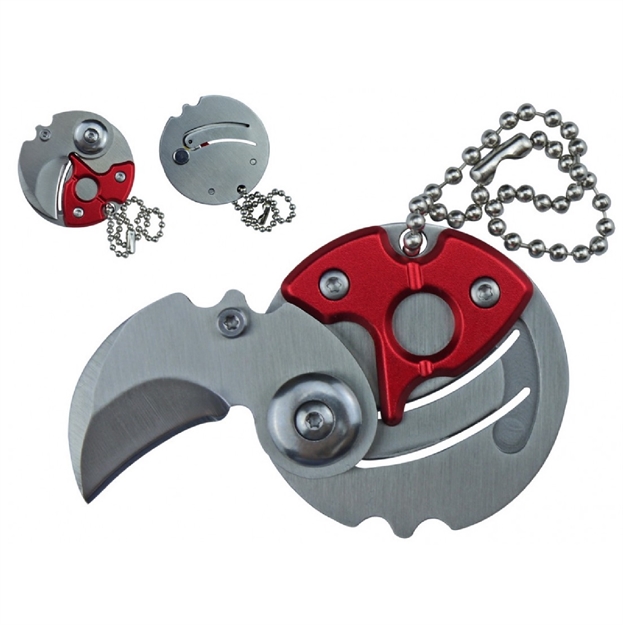 Picture of Impulse Product Round Folder 1.6 IN Blade Red SS Handle