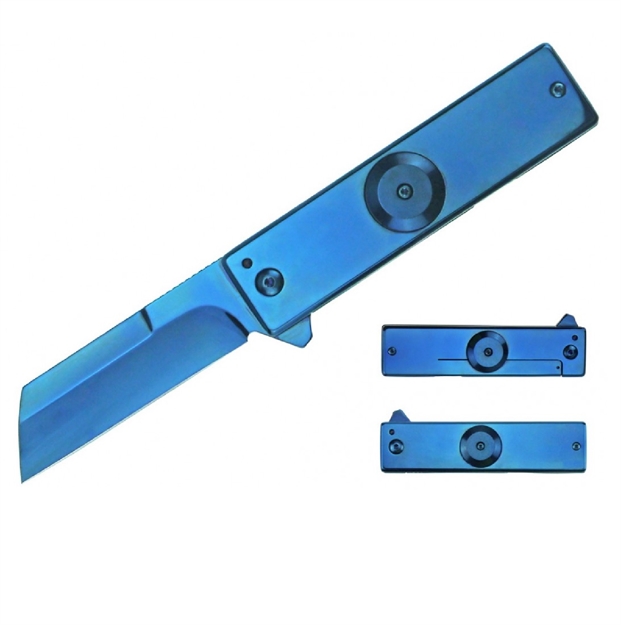 Picture of Impulse Product Spinner Folder 3.0 IN Blue Blade And Handle