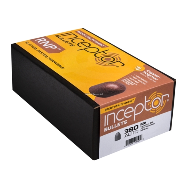 Picture of Inceptor Ammunition 380/355 60Gr Rnp Bul 250 CT