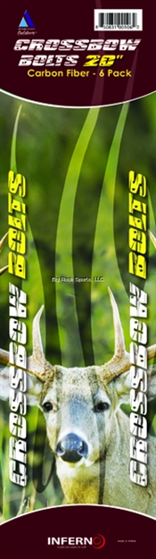 Picture of Inferno Carbon Bolts 20" 6Pk