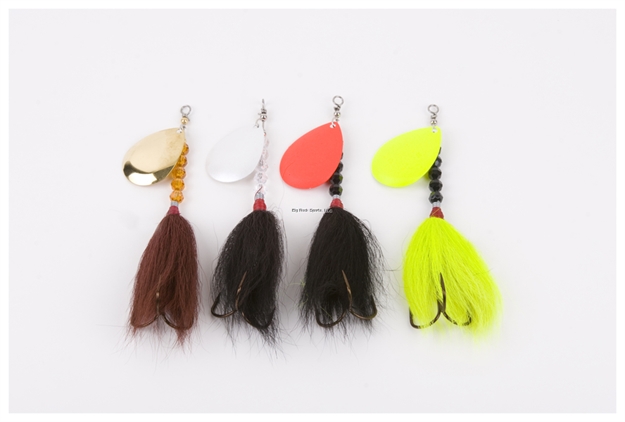 Picture of Inhaler 6In Musky Bucktails, Assorted Colors