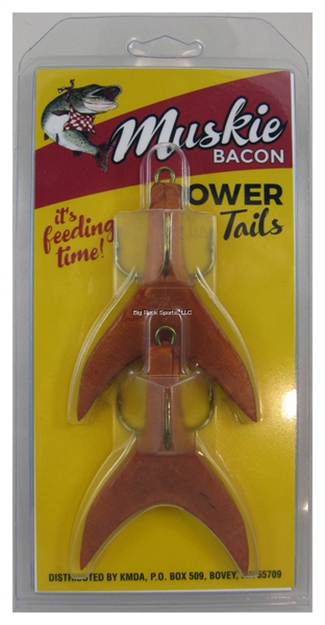 Picture of Inhaler Musky Bacon Power Tail, L 3/0, Copper, 2 PK