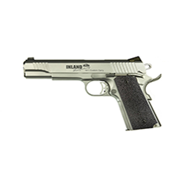 Picture of Inland Manufacturing 1911 Custom Carry Semi Auto Pistol 45 Acp, 5 In, 7+1 Rnd, S/S Frame ILM1911TC