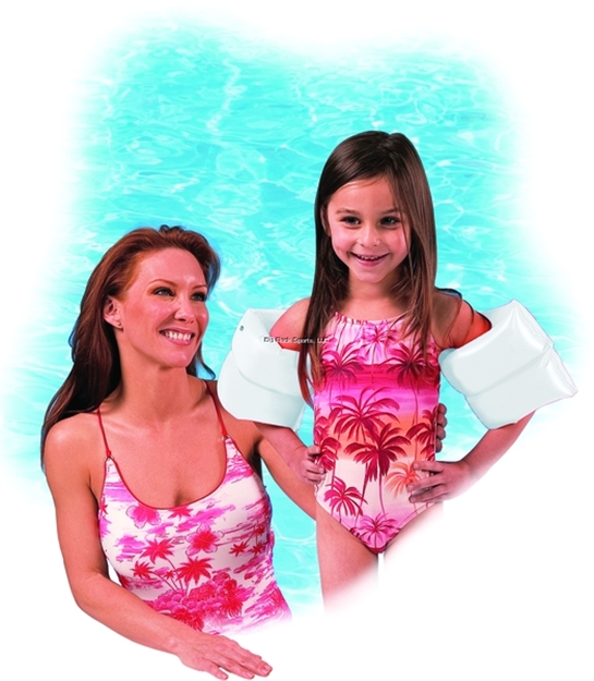 Picture of Intex Arm Bands 7-1/2"X7-1/2" Age 3-6 Orange