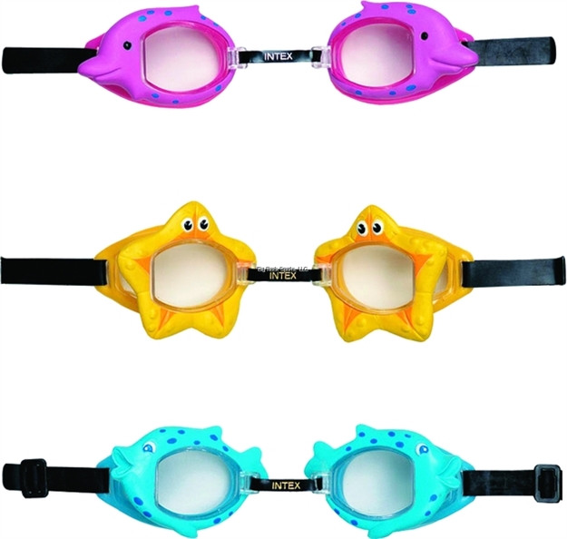 Picture of Intex Sprint Goggles Asst Blue/Yellow/Pink