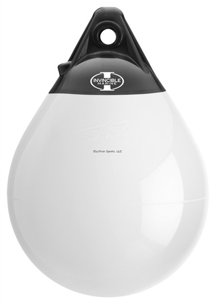 Picture of Invincible Marine 18" Anchor Bouy White With Black (Deflated)