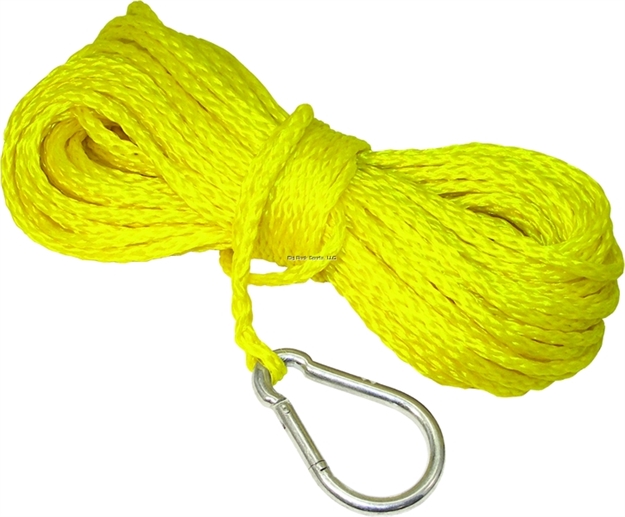 Picture of Invincible Marine Anchor Line 1/4"X100' Poly W/Hook