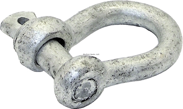 Picture of Invincible Marine Anchor Shackle, 3/8" Galvanized, Carded