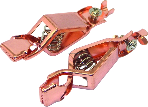 Picture of Invincible Marine Battery Gator Clips 15 Amp Copper