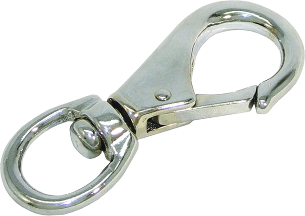 Picture of Invincible Marine Eye Snap Swivel 3-3/4" Chrome Brass