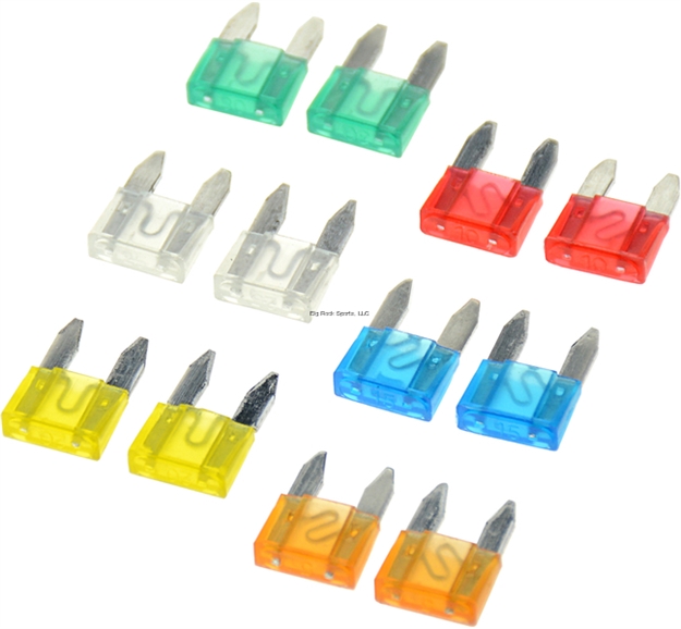 Picture of Invincible Marine Fuse Kit Mini Atm 12-Pc 2 Each 5, 10, 15, 20, 25, 30 Amp