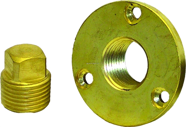 Picture of Invincible Marine Garboard Drain Plug Kit Brass