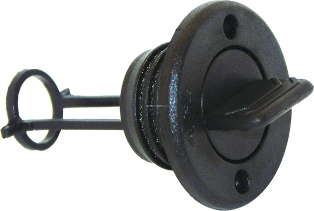 Picture of Invincible Marine Garboard Drain Plug Kit Plastic Black