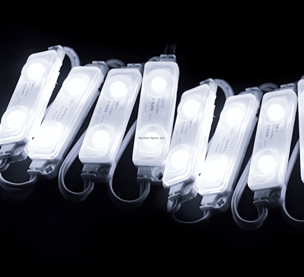 Picture of Invincible Marine Led Light Strip 10' Long With 10 White Led Pods Includes Hardware