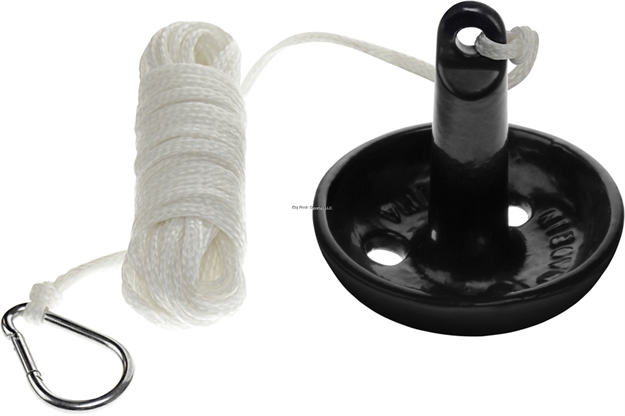 Picture of Invincible Marine Mushroom Anchor Kit- 10Lb Coated Anchor- 5/16" X 50' Polypro Anchor Line With Hook