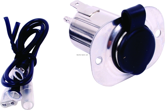 Picture of Invincible Marine Power Socket 12V Plated W/Cover